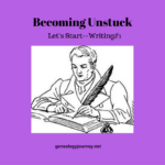 becoming unstuck when writing
