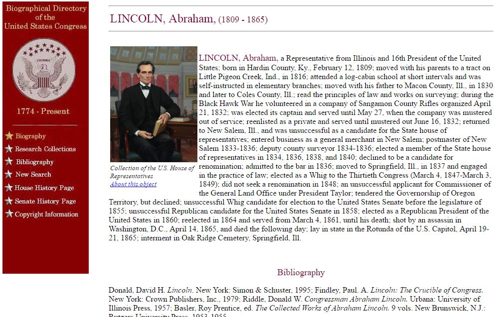 abraham lincoln bio