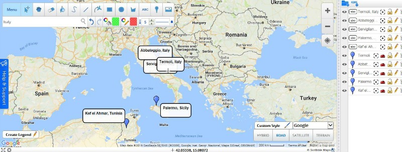 mapping military service