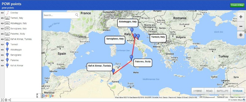  mapping military service