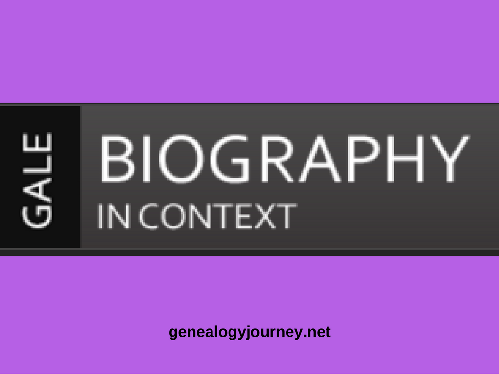 Biography-In-Context