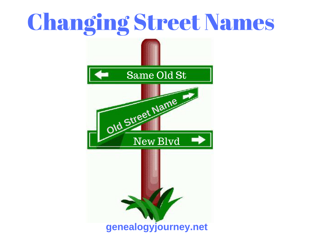Changing Street Names