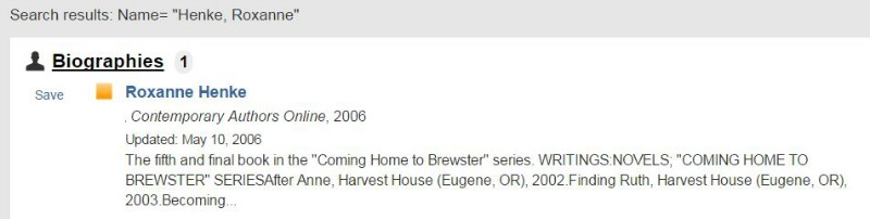 Roxanne Henke biography