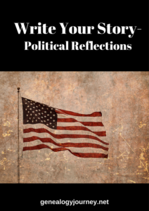Write your story Political Reflections