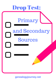 primary secondary sources