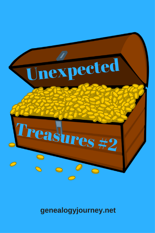 unexpected genealogical treasures