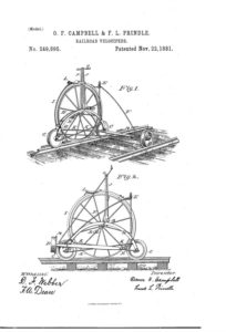 1881 railway velocipede