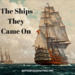 Men o' War Passing On The Open Sea